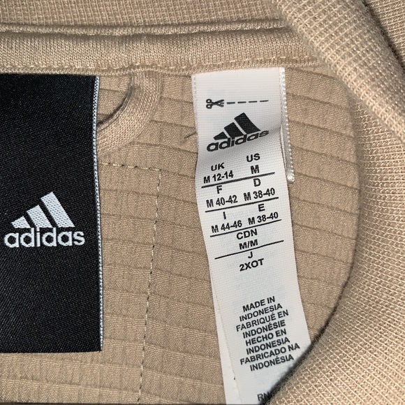adidas Tan Bomber Jacket - Picture 3 of 5
